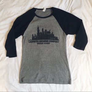 Lagunitas Chicago Raglan Shirt
